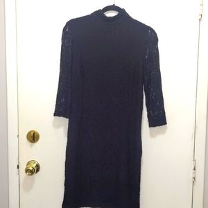 Zara Black lace dress